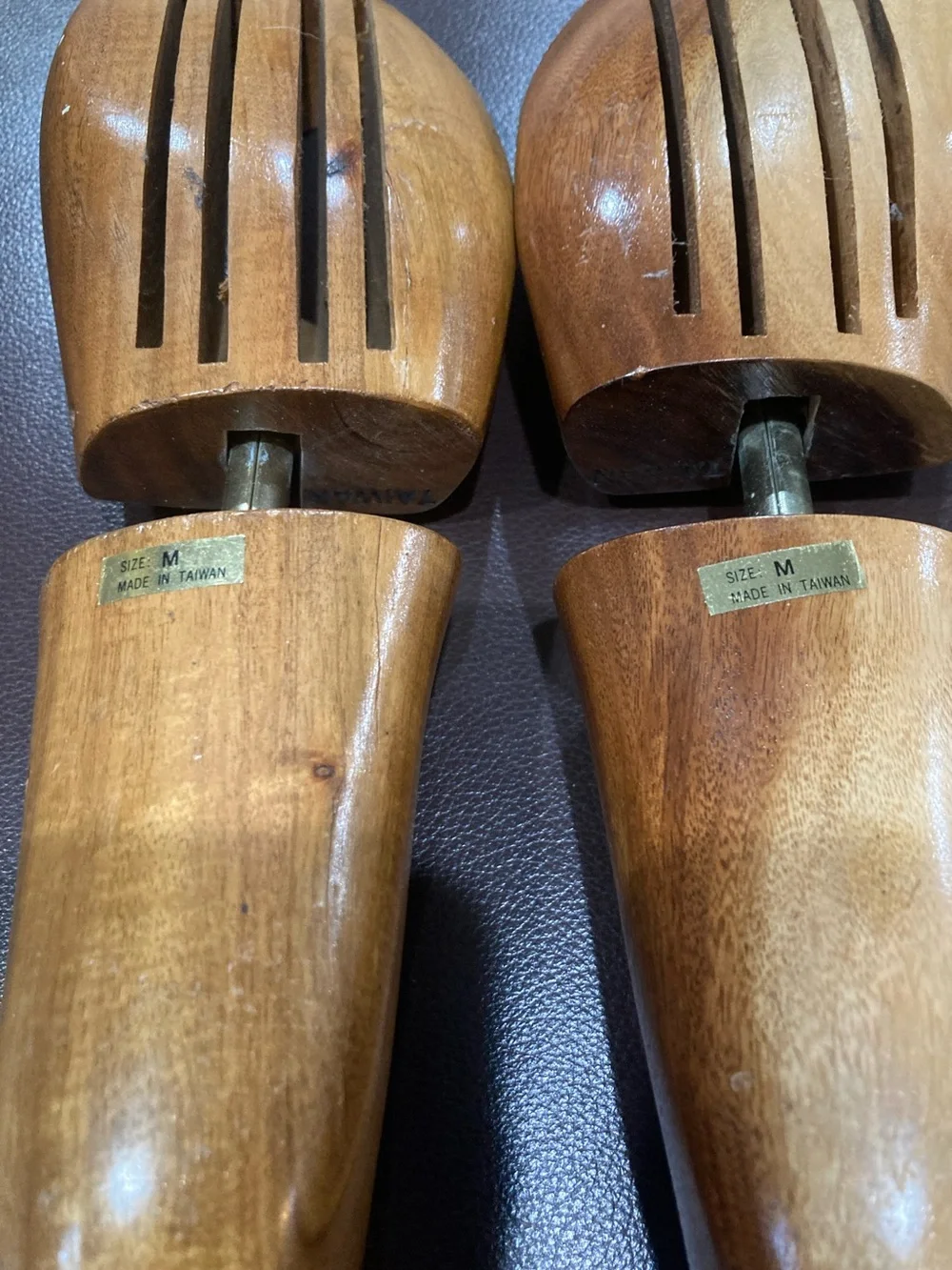 Wooden Men’s Shoe Trees - Brown Shoe Stretcher